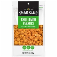 Century Snacks Snak Club Chili Lemon Peanuts, 7.5 Ounce -- 6 per case.
