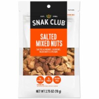Century Snacks Snak Club Premium Pack Salted Mixed Nuts, 2.75 Ounce -- 6 per case.
