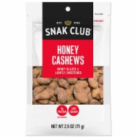 Century Snacks Honey Cashews, 2.5 Ounce -- 6 per case.