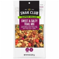 Century Snacks Snak Club Super Value Sweet Salty Trail Mix, 8 Ounce -- 6 per case.