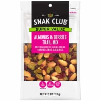 Century Snacks Snak Club Super Value Almonds Berries Trail Mix, 7 Ounce -- 6 per case.