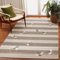 Liora Manne Malibu Sweet Bees Indoor Outdoor Area Rug Neutral 2'7  x 3'11