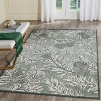 Liora Manne Malibu Pine Indoor Outdoor Area Rug Green 6'6 x 9'3