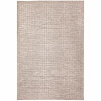 Liora Manne Orly Texture Indoor Outdoor Area Rug Natural 6'6  x 9'3