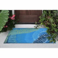 Liora Manne Visions IV Cirque Indoor Outdoor Area Rug Caribe 2' x 3'