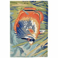 Liora Manne Ravella Tropic Fish Indoor Outdoor Runner Rug, 2.5 x 4 feet