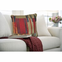 Liora Manne Marina Paintbox Indoor Outdoor Decorative Pillow Multi 12  x 18  Pillow