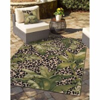 Liora Manne Marina Safari Indoor Outdoor Area Rug Green 8'10 x 11'9
