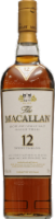 The Macallan 12 Year Highland Scotch Whisky Perspective: front