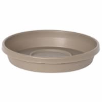 Bloem STT1683 11-16 in. Terra Plant Saucer Tray for Planters, Pebble Stone