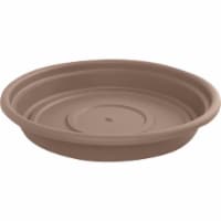 Bloem 8 In. Chocolate Poly Classic Flower Pot Saucer 451085-1001