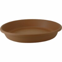 Bloem 12 In. Chocolate Poly Classic Flower Pot Saucer 51312CH