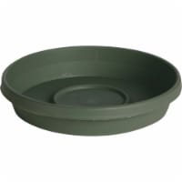 Bloem Terra Living Green 12 In. Plastic Flower Pot Saucer 51412