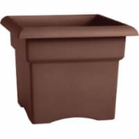 Bloem Veranda 14 In. Resin Chocolate Planter 57314CH
