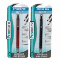DDI  Promarx Stylus Pen - Single  Red/Black Assorted Case of 48