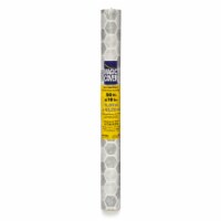 Magic Cover Vinyl Adhesive Shelf Liner - Marble Honeycomb Taupe Perspective: Main