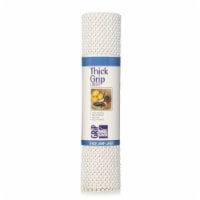 Magic Cover Grip 4 ft. L x 12 in. W White Non-Adhesive Shelf Liner - Total Qty: 1