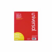 Universal® Filler Paper, 3-Hole, 8.5 X 11, Wide/legal Rule, 200/pack UNV20923