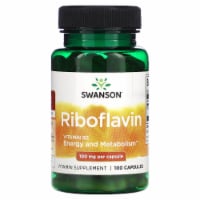 Swanson Vitamin B2 Riboflavin 100 mg Capsule 100ct