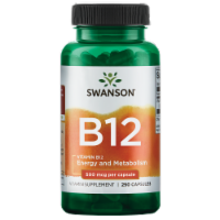 Swanson Vitamin B12 500 mcg Capsule 250ct