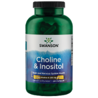 Swanson Choline and Inositol 250 Capsules