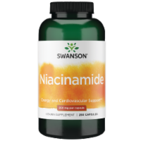 Swanson Niacinamide 250mg 250 Caps, Heart Health Support