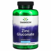 Swanson Zinc Gluconate - Mineral Supplement Promoting Prostate Health, Vision Health, &