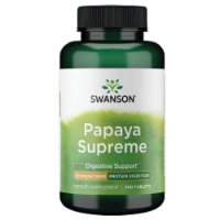 Swanson Papaya Supreme 50 mg 300 Tablets