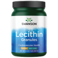 Swanson Lecithin Granules - Non-Gmo 100% Pure 16 oz Granules