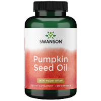 Swanson Pumpkin Seed Oil - High Bioavailable EFAs - (100 Softgel Capsules, 1000mg Each)