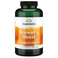 Swanson Brewer's Yeast - B Complex Vitamin Formula (500mg, 500 tablets)