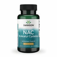 Swanson NAC - N-Acetyl Cysteine - Supplement 600 mg 100 Capsules