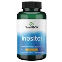 Swanson Inositol 650 mg 100 Capsules