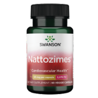 Swanson Nattozimes 65 mg 90 Veggie Capsules