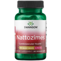 Swanson Nattozimes 195 mg 60 Veggie Capsules