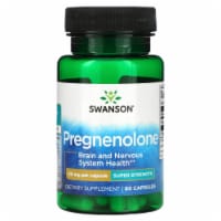 Swanson Pregnenolone - Super Strength 50 mg 60 Capsules