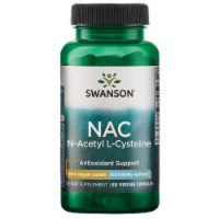 Swanson N-Acetyl L-Cysteine - Featuring Ajipure 600 mg 60 Veggie Capsules