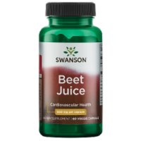 Swanson Beet Juice 500 mg 60 Veggie Capsules
