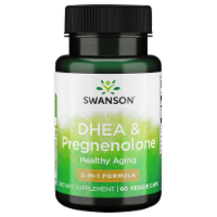 Swanson Dhea and Pregnenolone Complex 60 Veggie Capsules