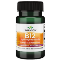Swanson Supplemelts Vitamin B-12 1,000 Mcg 60 Chewable Tablets