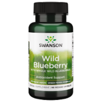 Swanson Wild Blueberry 250 mg 90 Veggie Capsules