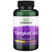Swanson Herbal Supplements Tongkat Ali 400 mg Capsule 120ct