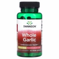 Swanson Whole Garlic 700 mg - 60 Veggie Capsules