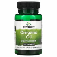 Swanson Oregano Oil 10:1 Extract Softgels, 150 mg, 120 Count