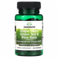 Swanson Grape Seed Green Tea & Pine Bark Complex - 60 Capsules