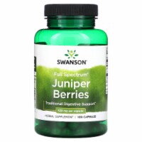 Swanson Full Spectrum Juniper Berries 520 mg - 100 Capsules
