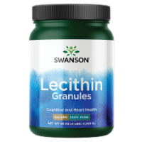 Swanson 100% Pure Non-gmo Lecithin Granules, 48 oz