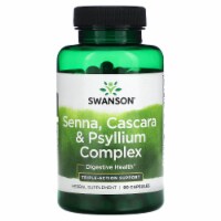 Swanson Senna Cascara & Psyllium Complex - 90 Capsules