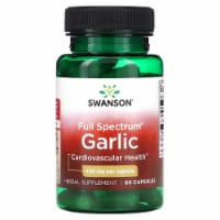Swanson Full Spectrum Garlic (Cloves) 400 mg 60 Capsules
