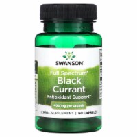 Swanson Full Spectrum Black Currant 400 mg 60 Capsules